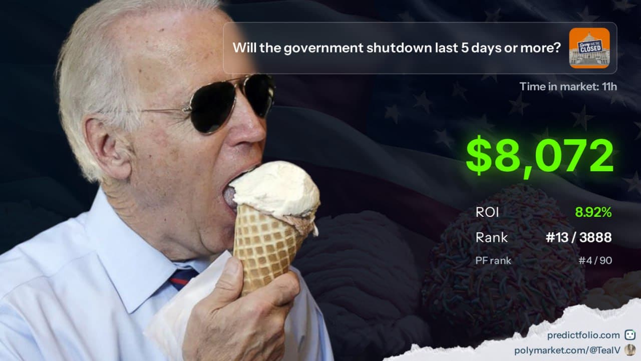 Will the government shutdown last 5 days or more?